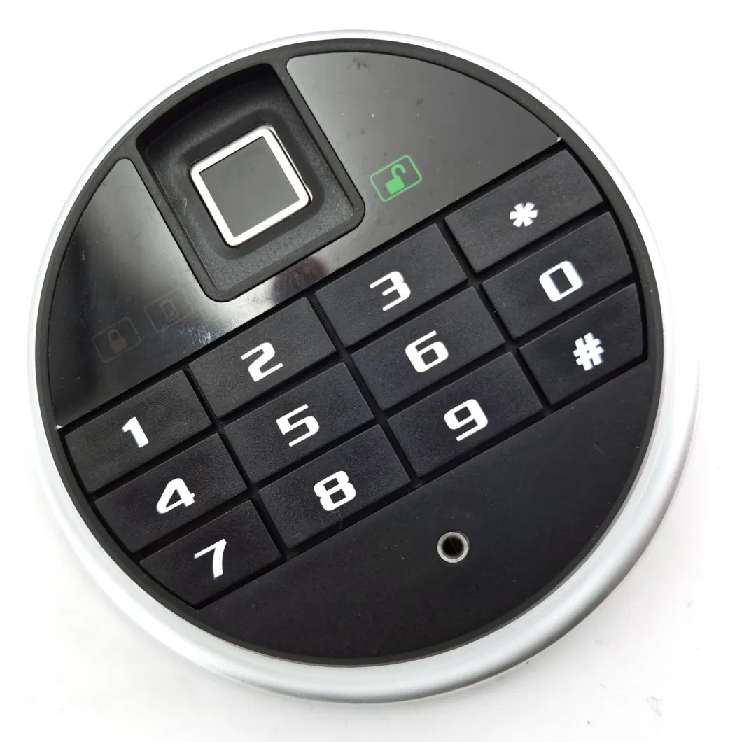 Yosec Round Keypad Digital Password Thumbprint Lock for Safe Box