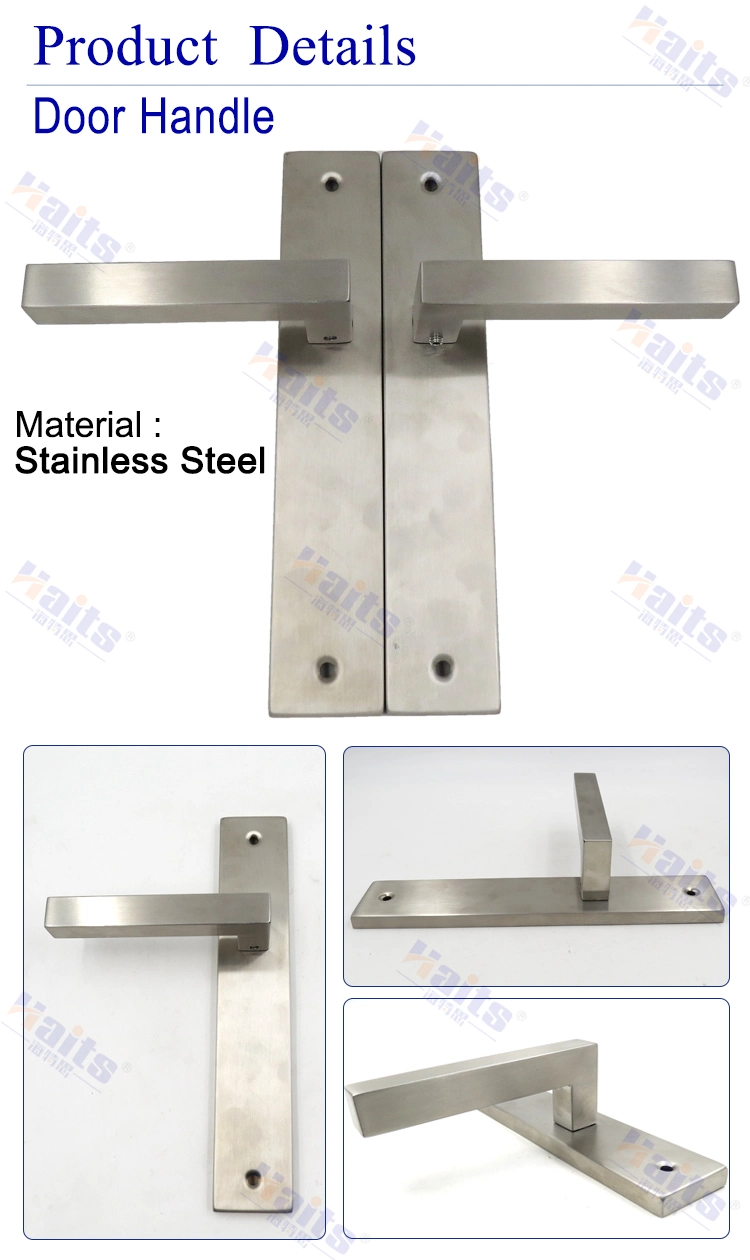 Classical Rectangle Big Size Stainless Steel Door Handle