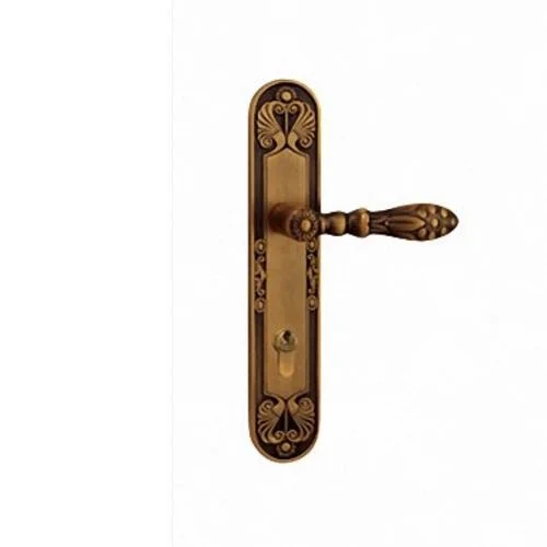 High Quality Door Handle Vintage Style Design Door Lock Brass Door Handle Lock