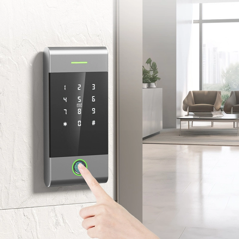 Waterproof Ttlock Tthotel Access Control System Keypad RFID Digital Biometric Fingerprint Access Control Card Readers Door Lock