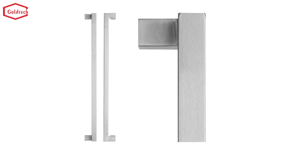 High Quality 304 Stainless Steel Door Handle Commercial Glass Door Handle