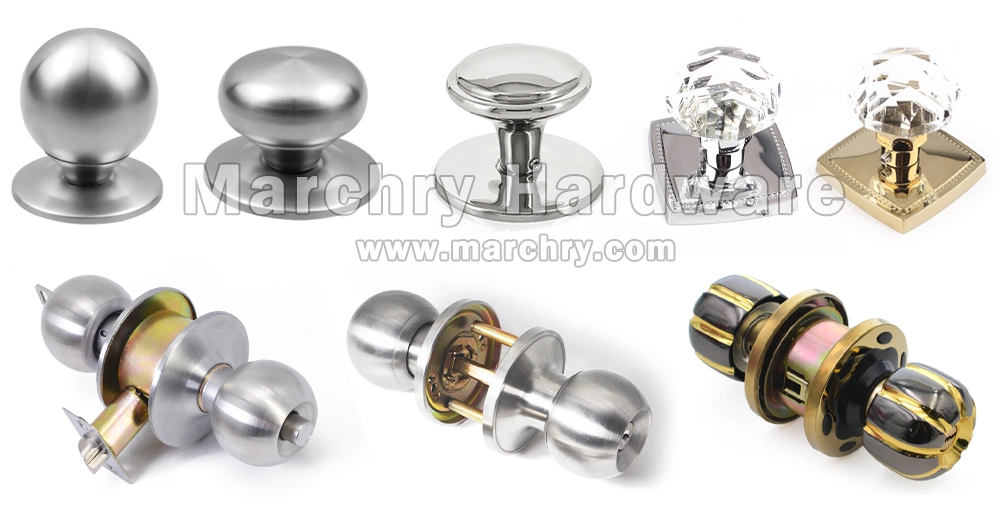 Wholesale Stainless Steel Tubular Door Knob Lock for Bedroom or Privacy Door