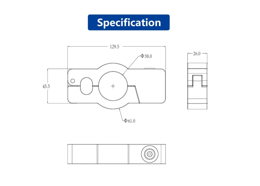 Customized Multi-Level Encryption Security Electric Smart Lock for Motobike