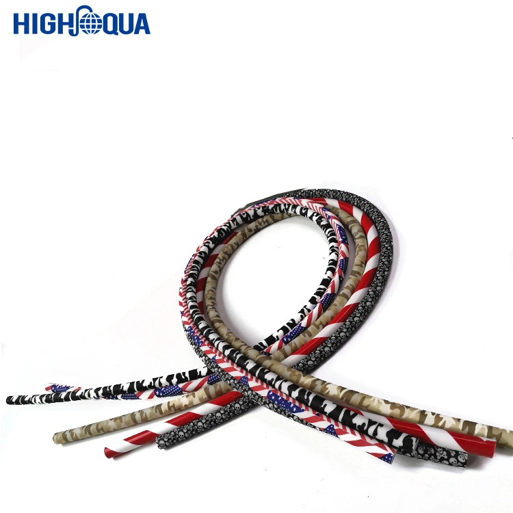 Logo Print High Quality Glass Handle Hookah 40cm Length