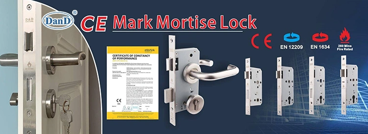 Stainless Steel Safey Door Emergency Escape Mortise Lock for UK Market