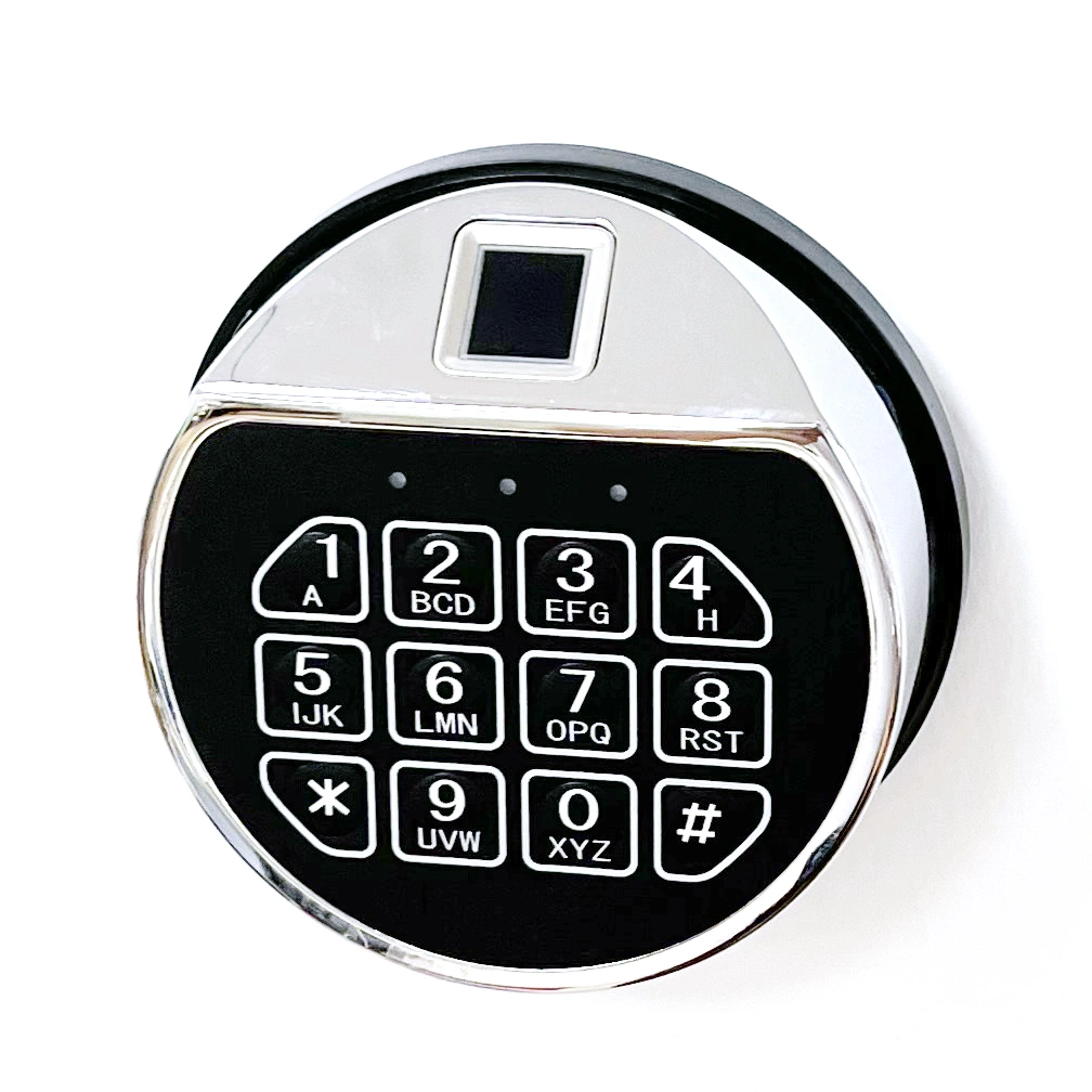 Secure Fingerprint Safe Lock with Dual Control Access, Digital Keypad Fingerprint Gun Safe Lock, Thumbprint Safe Lock