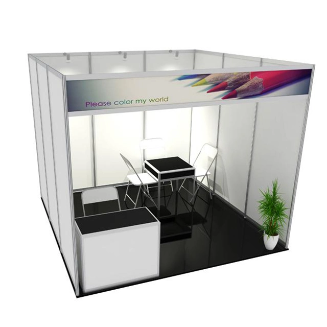 3*3*2.5 M Aluminum Display Exhibition Booth Stand 2020 New Design Manufacturer Aluminum Aluminium Construction