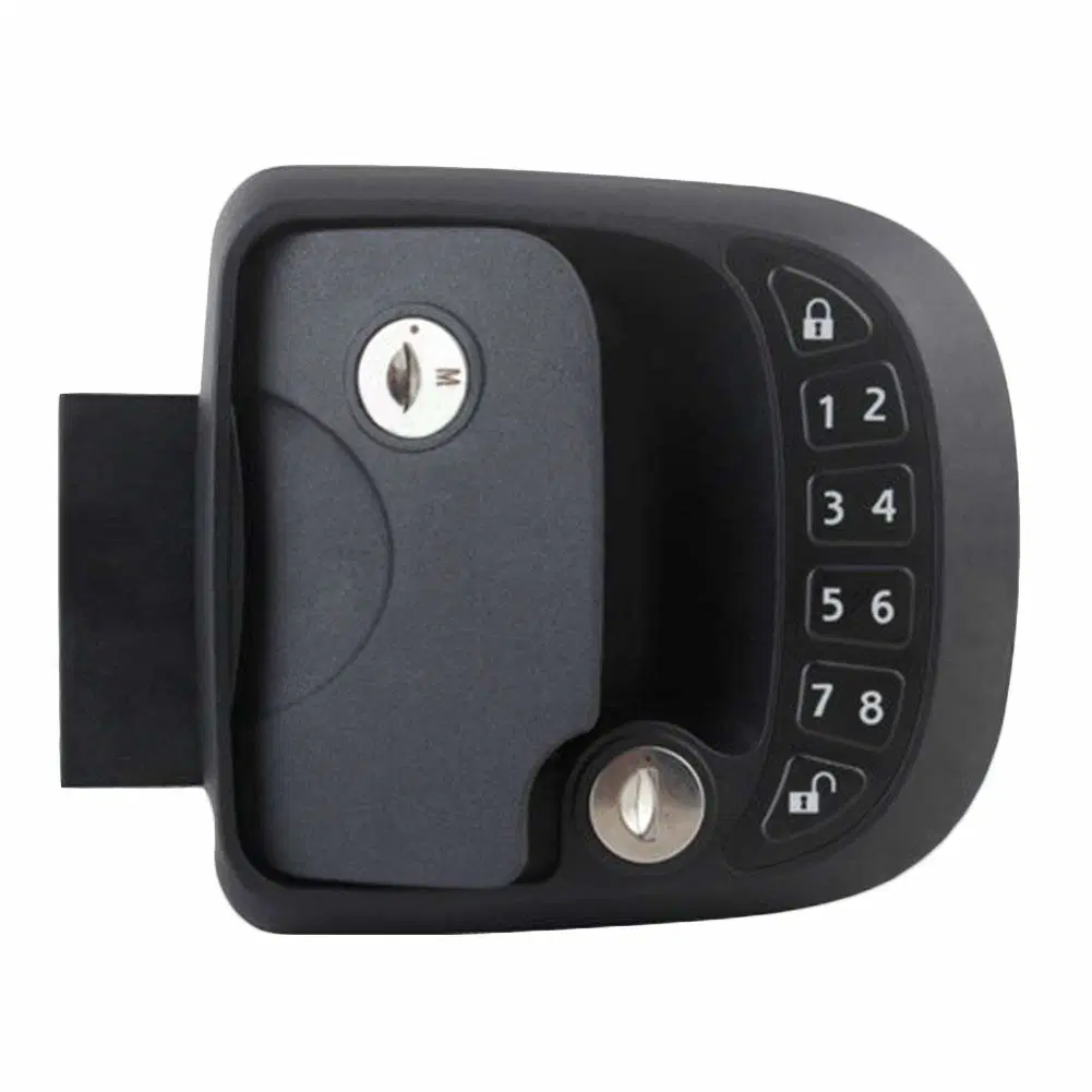 Car RV Keyless Entry Door Lock Latch Handle Knob Deadbolt Caravan Trailer Lock