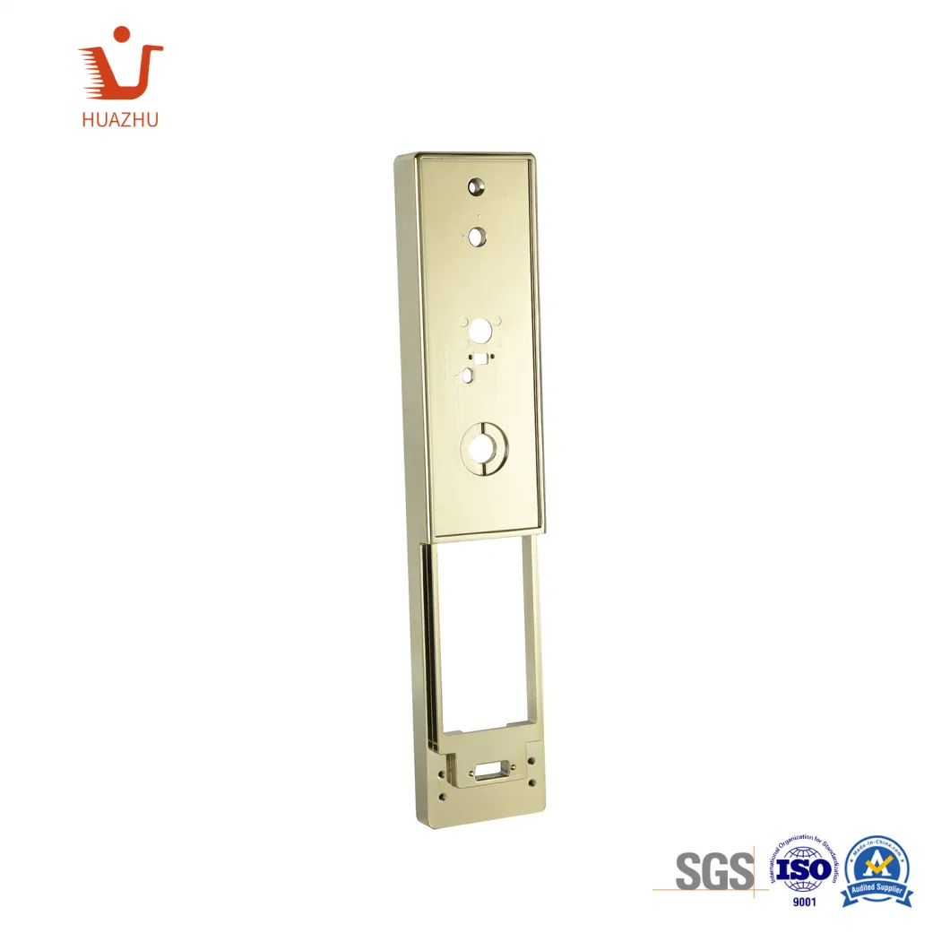 New Design Door Handle Iron Aluminum Anodized Door Lever Handle with Plate Lock Case Door Hardware Hanle Plate Door Back Plate Cover