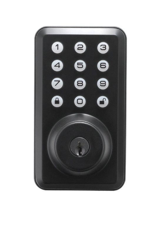 Smart Deadbolt with Key, Fingerprint, Password and Card, Digital Lock, Intelligent Lock Deadbolt