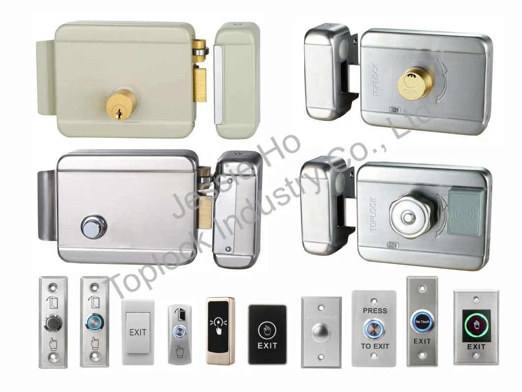 Top Security Door Lock Electric Rim Lock