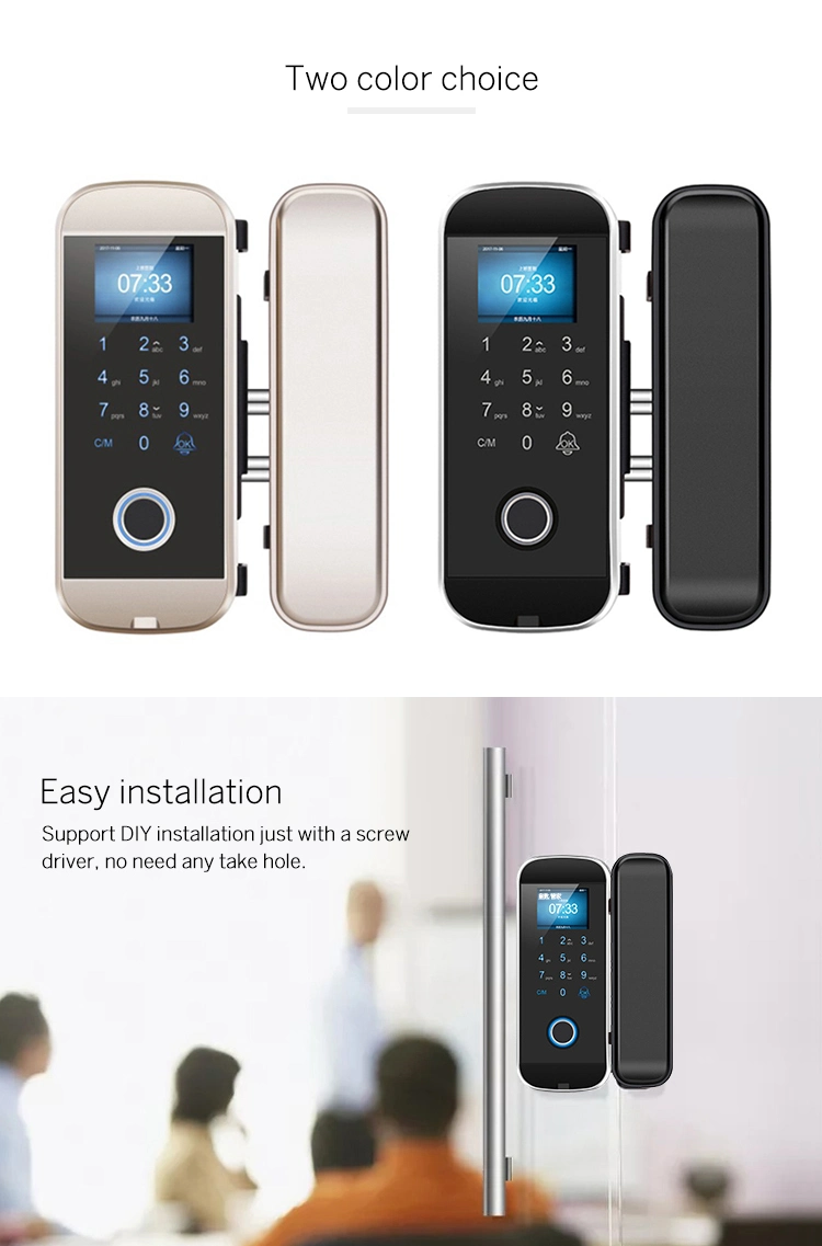 RFID Keyless Door Entry Systems with Touch-Screen Digital Door Locks