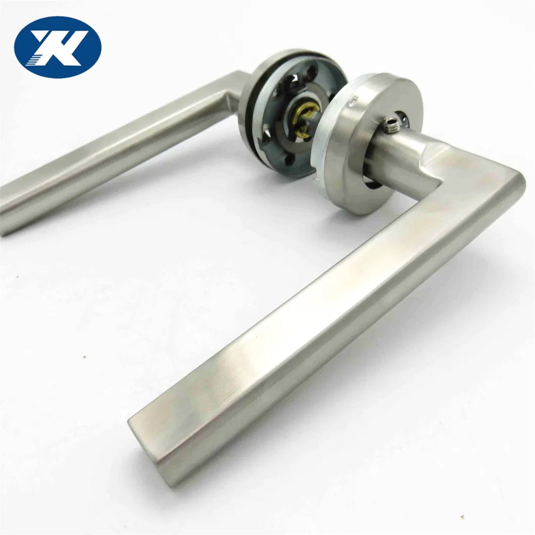 European Standard 304 Stainless Steel Hollow/Solid Inisde Furniture Hardware Wood Door Handle Lever Types Interior Door Handle