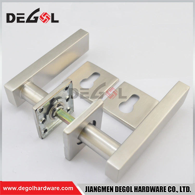 Square Rectangle Shape Stainless Steel Push Pull Door Handle