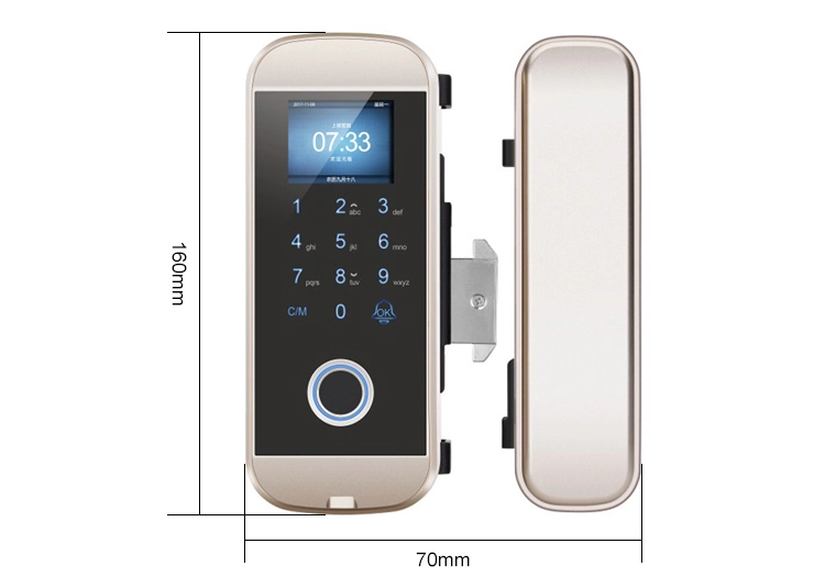 RFID Keyless Door Entry Systems with Touch-Screen Digital Door Locks