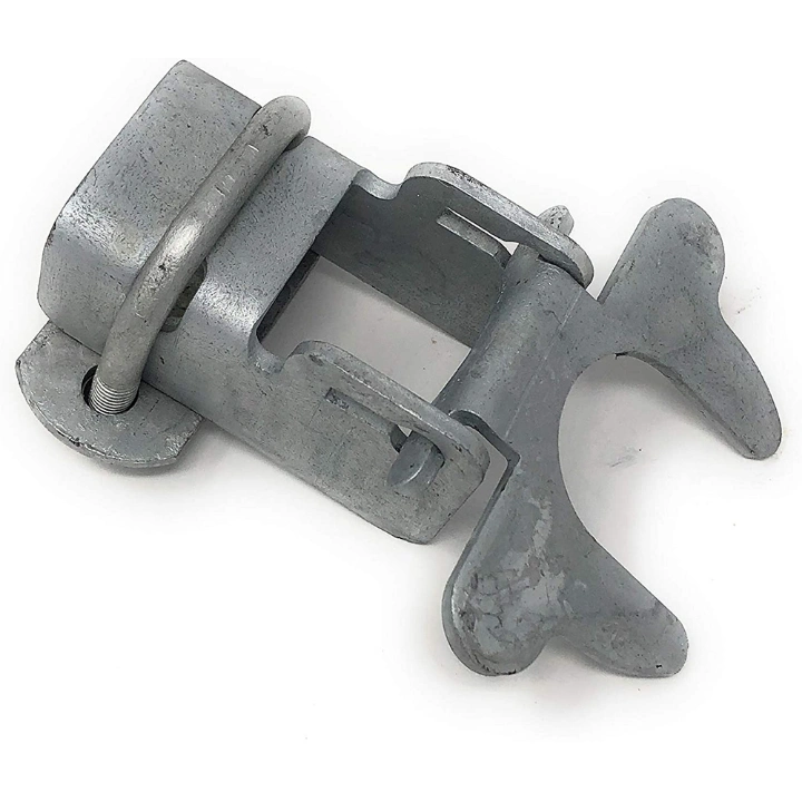 Galvanized Industrial Drop Rod Latch for Double Drive Chain Link Gates