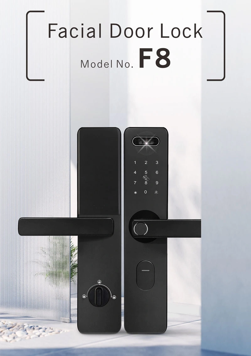 3D Face Recognition Fingerprint Open Smart Door Lock