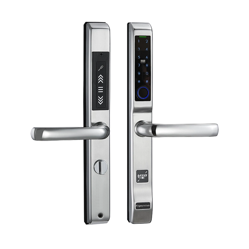 Hot Selling Aluminum Door Smart Lock Ttlock Smart Door Lock Sliding Door Fingerprint Lock