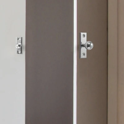 Koppenive Cobre cromado Armario Pull Solid Brass Cocina tirador Pomo para cajón plateado