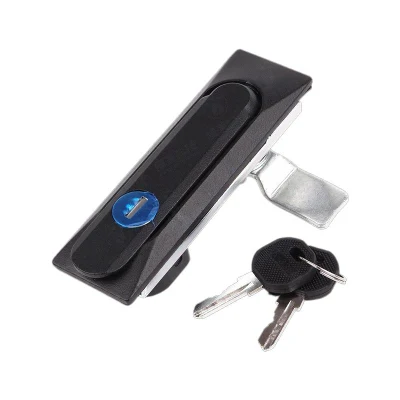 Ms861-1-2-3 Tipo plano bloqueo aleación de zinc material Red distribución de comunicación Cerradura de la puerta del armario de control de la caja de interruptores