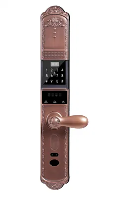 3D Face Fingerprint Smart Gate Lock Classic SEMI-Automatic APLICACIÓN biométrica Tarjeta digital Código de contraseña Puerta electrónica Villa cerraduras delanteras