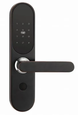 Combinación de hardware de seguridad magnética Mango de puerta digital bloqueo de huellas digitales inteligente