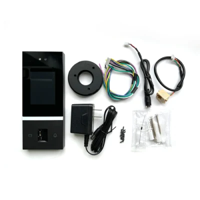 TCP/IP WiFi reconocimiento facial inalámbrico sistema de control de acceso de puerta con Sensor de huella dactilar