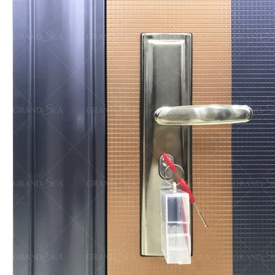 Precio más barato Buen Precio estilo casa inteligente de Seguridad Interior de la cerradura de puerta de acero para el hogar