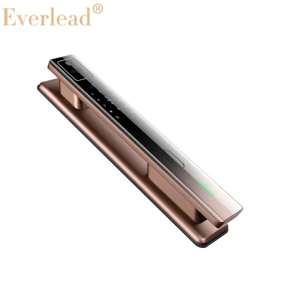 Luxury Security mortise Anti-Theft APP Digital Keyless Code Fingerprint Entry Tirador de la puerta Smart Lock Set para el hogar