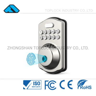 China Proveedor de seguridad inteligente de Huellas Dactilares Anti-Thief puerta sin llave de bloqueo de seguridad