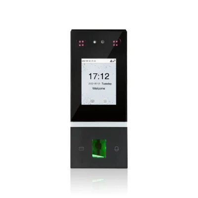 TCP/IP WiFi reconocimiento facial inalámbrico sistema de control de acceso de puerta con Sensor de huella dactilar