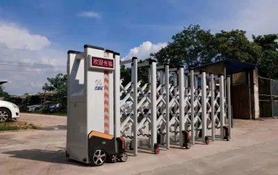 Flexibilidad de puerta automática de la puerta retráctil automática