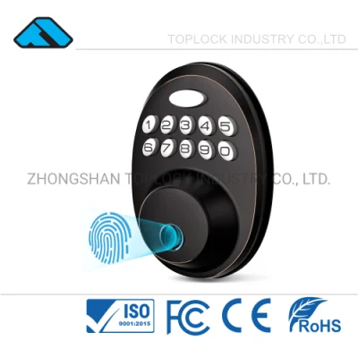 China Proveedor de seguridad inteligente de Huellas Dactilares Anti-Thief puerta sin llave de bloqueo de seguridad