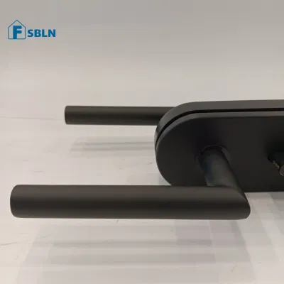 Hardware de vidrio Acero inoxidable cerradura de puerta de vidrio Puerta de vidrio sin llave Bloqueo