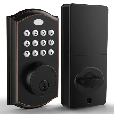 Teclado electrónico de entrada sin llave cerradura de puerta de cerrojo del mercado de U.