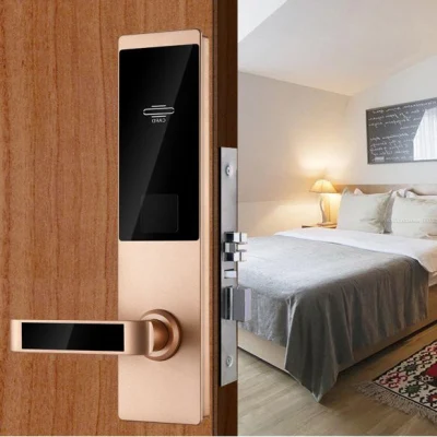 Llave electrónica lector de tarjetas cerradura inteligente para Hotel / Apartamento con Software libre