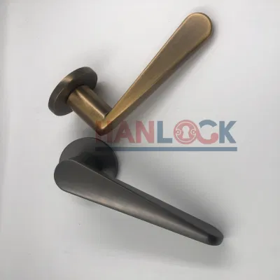 Muebles de color cobre de Hardware/Negro/Plata/oro chapado en aleación de zinc la perilla de puerta