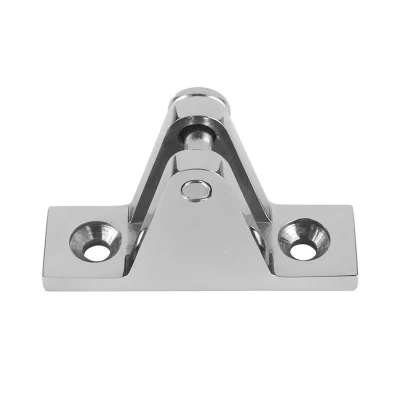 Whosales Accesorios de Barco Bimini hardware 90 grados Bisagra de cubierta 316 Bisagra de cubierta de acero inoxidable para Marine Yacht