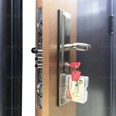 Precio más barato Buen Precio estilo casa inteligente de Seguridad Interior de la cerradura de puerta de acero para el hogar