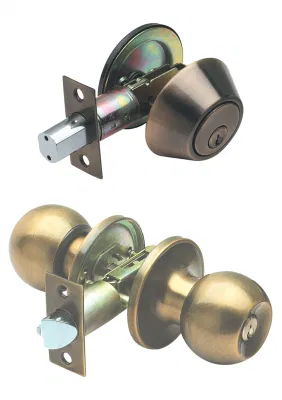 Mando de cierre combinado de cilindro doble+ Acero inoxidable Deadbolt