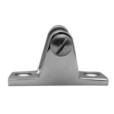 Whosales Accesorios de Barco Bimini hardware 90 grados Bisagra de cubierta 316 Bisagra de cubierta de acero inoxidable para Marine Yacht
