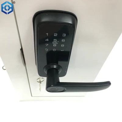 Teclado de huellas digitales inteligente de acceso sin llave Código de acceso cerradura digital biométrica de la puerta