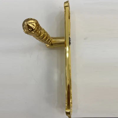 Oriente Medio de aleación de zinc caliente el diseño de empuñadura de puerta de la palanca de bloqueo establecido