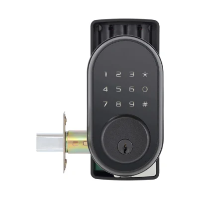 Instalación rápida Seguros electrónicos Smart Lock Digital Deadbolt Cerraduras inteligentes WiFi Tuya APLICACIÓN cerrojo de puerta inteligente