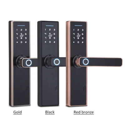 Lo mejor sin llave de bloqueo inteligente para la puerta de madera