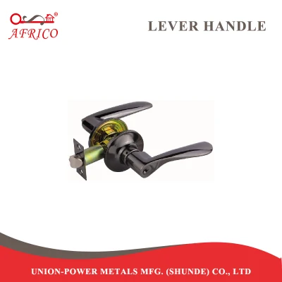 Latón Antiguo tubular de aluminio de la palanca de bloqueo de puertas de la palanca Lockset