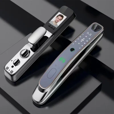 La cara en 3D de Huellas Dactilares Recogniton inteligentes personalizadas de bloqueo automático de contraseña Tuya