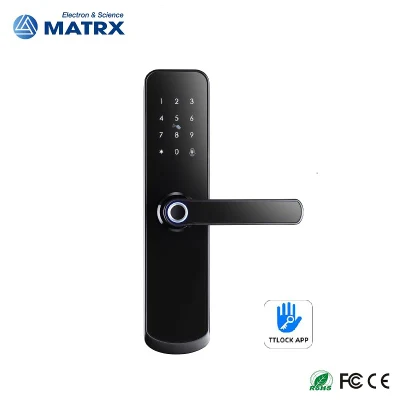 Smart WiFi Home código de acceso digital de entrada sin llave de bloqueo de huellas dactilares de bloqueo de puertas