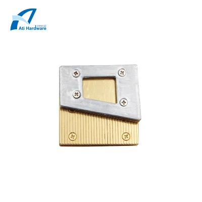 Bolso de moda de oro antiguo personalizado bloqueo de empuje decorativo de metal para Bolso Accessori