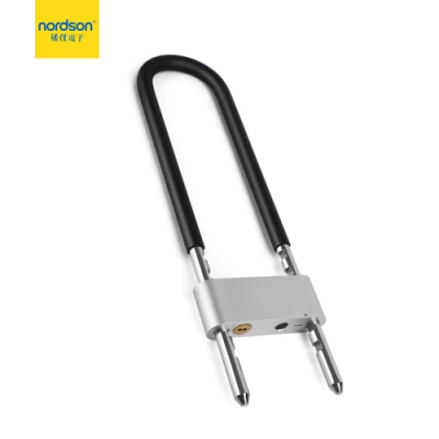 Carga directa USB con forma de U Inicio Tienda la puerta de cristal de huellas digitales baratos con la tecla de bloqueo inteligente